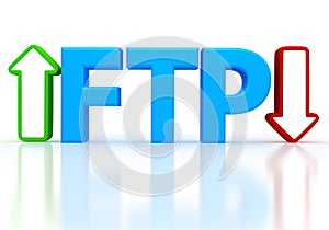 Illustration of FTP ( File transfer Protocol )