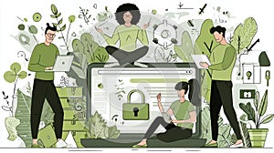 AI-Powered Secure Online Collaboration