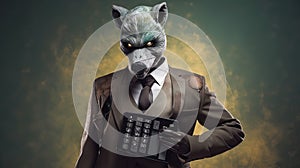 Artic Fox as Accountant Artwork photo