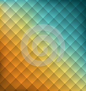 Illustration Geometrical abstraction background with squares