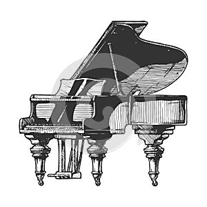 Illustration of Grand Piano