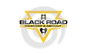 Illustration graphic vector of Asphalt repair, roadwork, pavement logo