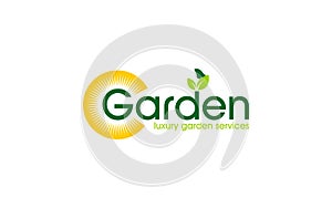 Illustration graphic vector of gardening and landscape services Suitable for nature or environment logo design template