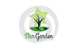 Illustration graphic vector of gardening and landscape services Suitable for nature or environment logo design template