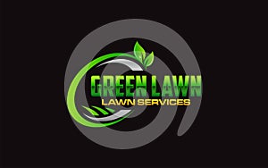 Illustration graphic vector of lawn care, landscape services, grass concept logo design template