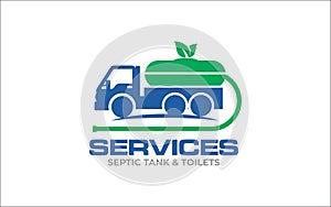 Illustration graphic vector of septic tank clean service logo design template