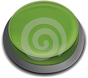 Illustration of Green Push Button