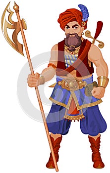 Guardsman with Halberd