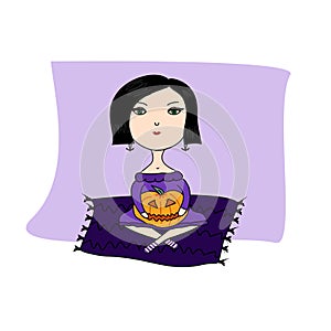 Illustration for Halloween