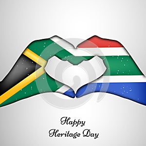 Illustration of Heritage Day Background