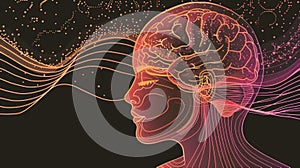 An illustration of how tDCS enhances brain plasticity allowing for better learning and adaptation to new skills and