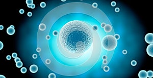 Illustration of human cells