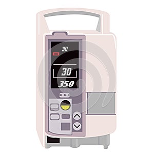 Illustration of a Infusion pump