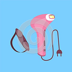 Illustration of IPL epilator