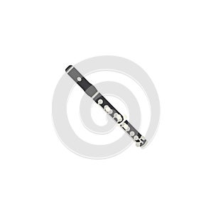 Illustration of a piccolo isolated on white background