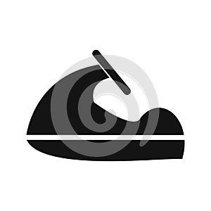 Illustration Jet Ski Icon For Personal And Commercial Use.