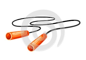 Illustration of jump rope.