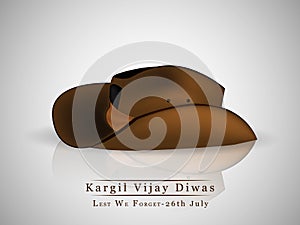 Illustration of Kargil Vijay Diwas Background