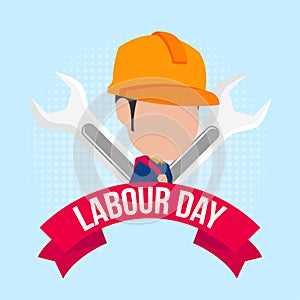 Illustration of Labor Day in the United States to Commemorate Labor Day in the United States