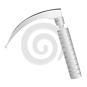 Illustration of a laryngoscope photo