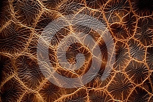 illustration of leather skin texture background. Generative AI