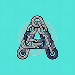 Chain Letter A Illustration