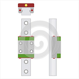 Illustration of Linear Guide with View Projection