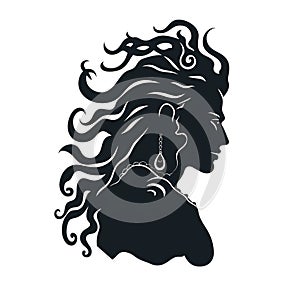 Illustration of Lord Shiva for Savan month or Maha Shivratri. Generative Ai