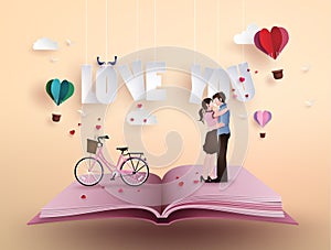 Ilustraciones de a Día de San Valentín  