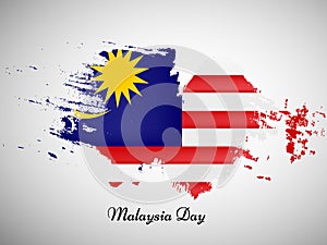 Illustration of Malaysia Independence Day background