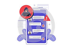 Illustration of Man-in-the-Middle Attack