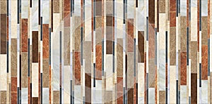 illustration Marble seamless Wall and Floor Tiles with a modern abstract decorative mosaic pattern