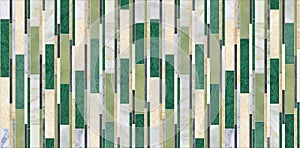 illustration Marble seamless Wall and Floor Tiles with a modern abstract decorative mosaic pattern