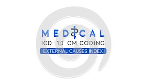 ICD-10-CM coding External Causes Index blue