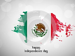Illustration of Mexico Independence Day Background