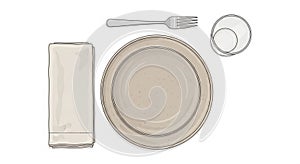 The arrangement is depicted on a plain white background emphasizing the