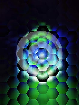 Illustration of Modern Abstract Background