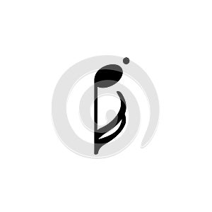 Illustration of a musical note
