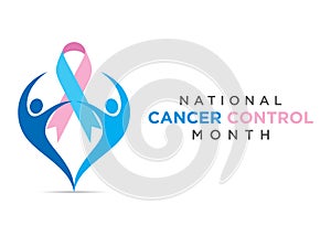 Illustration of National Cancer Control Month
