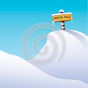 Illustration of North Pole