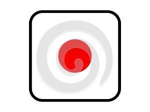 Illustration of the number one on the dice