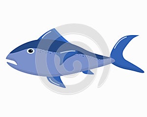 Illustration of an ocean fish
