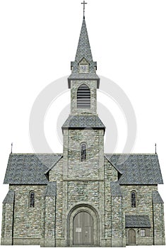 Starý kameň kresťan kostol 
