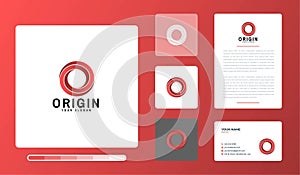 Illustration Of Origin Logo Design