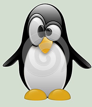 Illustration of penguin