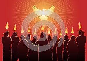 Pentecost Sunday Holy Spirit photo