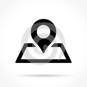 Placeholder icon on white background