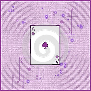 Illustration of playing card