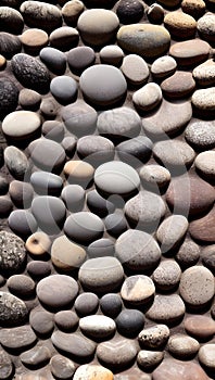 Illustration of realistic stone, rocks background texture
