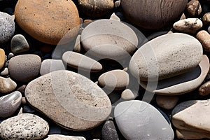 Illustration of realistic stone, rocks background texture